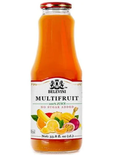 BELEVINI MULTIFRUIT JUICE (NO SUGAR ADDED) 1lt