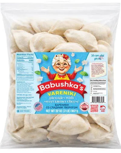 BABUSHKA'S VARENIKI WITH FARMER'S CHEESE 2lb