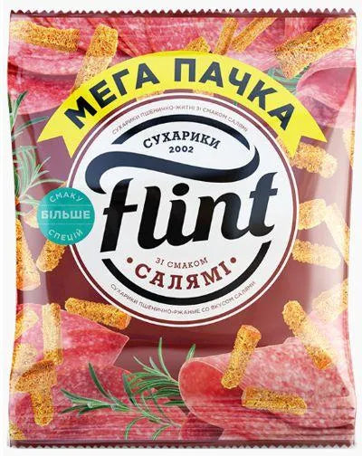 FLINT BREAD CRISPS SALAMI FLAVOR 110gr