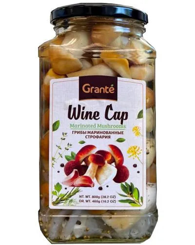 GRANTE MARINATED WINE CUP MUSHROOMS 800gr