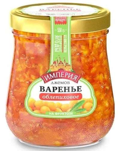 IMPERIA JEMOV SEABUCKTHORN (NO SUGAR) PRESERVE 550gr