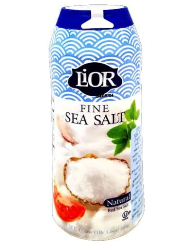 LIOR FINE SEA SALT 500gr