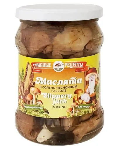SLIPPERY JACK MUSHROOMS IN BRINE (MASLYATA V RASSOLE) 500gr