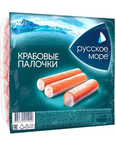 RUSSKOE MORE CRAB STICKS IMITATION 400gr