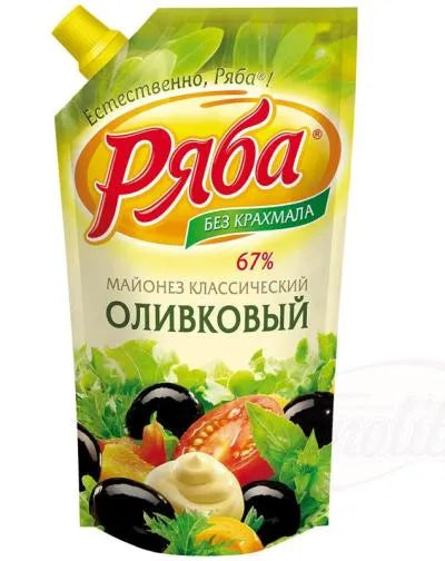 RYABA MAYONNAISE WITH OLIVE OIL 390gr