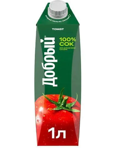 DOBRIY TOMATO JUICE 100% 1lt