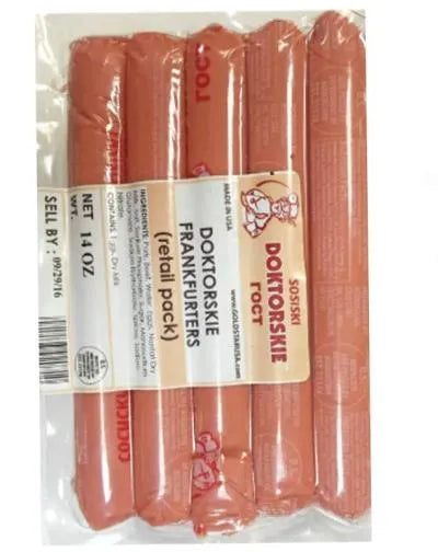 DOKTORSKIE SOSISKI 14oz