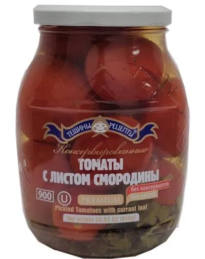 PREMIUM TOMATOES WITH CURRANT LEAVES 900ml