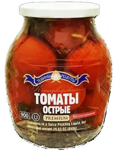 PREMIUM TOMATOES WITH HOT PEPPER MARINATED 900ml