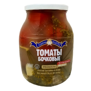 PREMIUM TOMATOES IN BRINE (BOCHKOVIE) 900ml