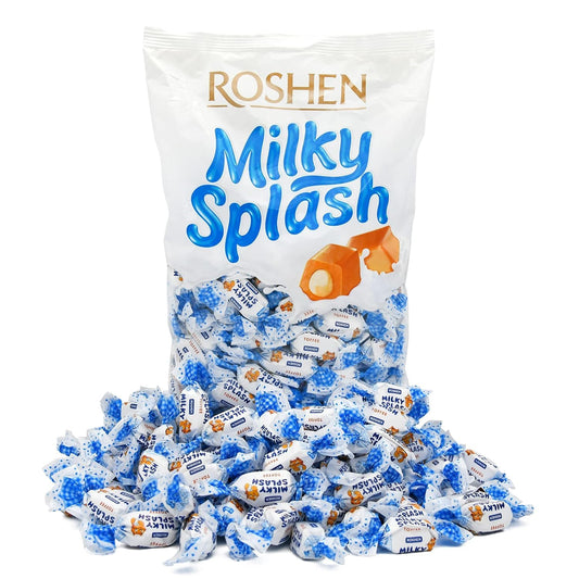 ROSHEN "MILKY SPLASH" TOFFE CANDY 150gr