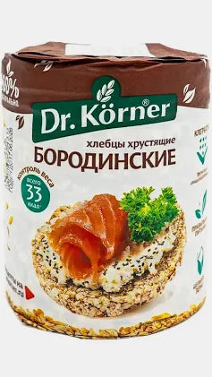 DR. KORNER BORODINSKIE CRISPBREADS 180gr