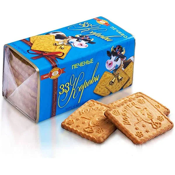 33 KOROVY COOKIES (SMETANKA) SOUR CREAM FLAVOR 180gr