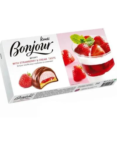 BOUNJOUR STRAWBERRY AND CREAM SOUFFLE 232gr