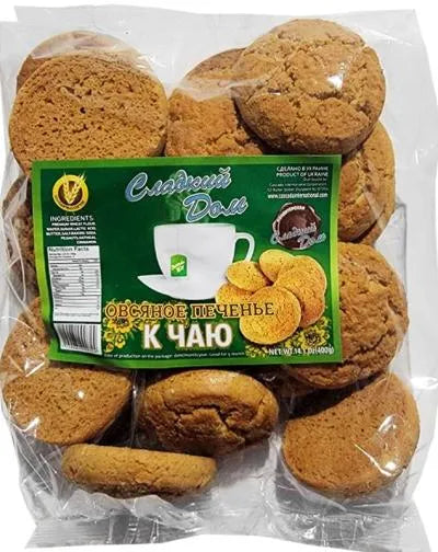 SLADKIY DOM OATMEAL COOKIES FOR TEA (K CHAYU) 400gr