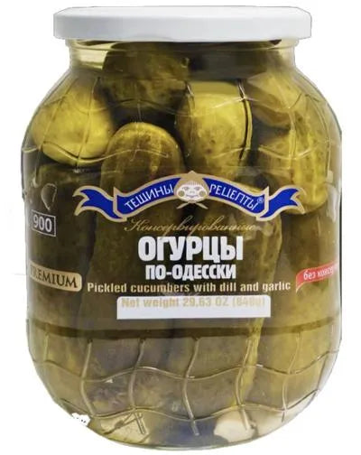 PREMIUM CUCUMBERS PO-ODESSKI 900ml