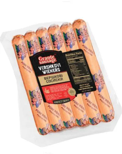 GRANTE SAUSAGE" WIENERS "SLIVOCHNI" (VERSHKOVI) 1Lb