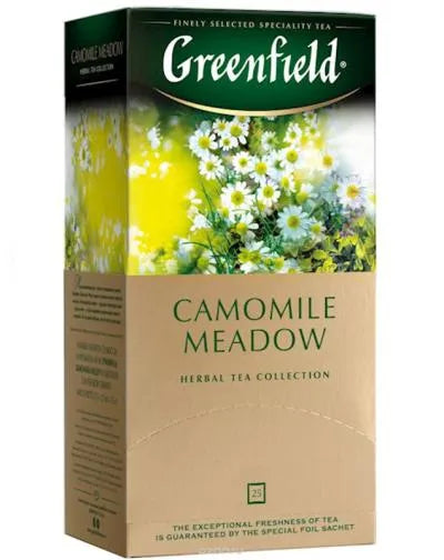 GREENFIELD CAMOMILE MEADOW TEA 25 TEABAGS