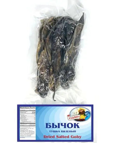 KUZMICH DRIED SALTED GOBY (BICHKI) 03-05lb