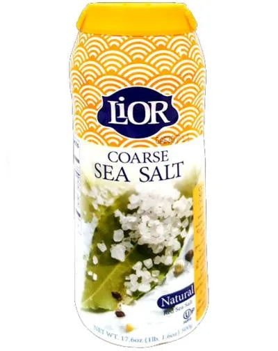 LIOR COARSE SEA SALT 500gr