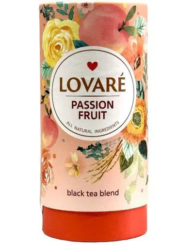 LOVARE BLACK TEA BLEND "PASSION FRUIT" 80gr
