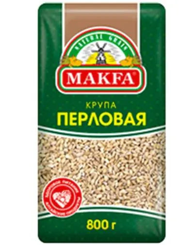 MAKFA PEARL BARLEY (PERLOVKA)  800gr.