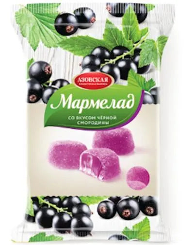 AZOVSKAYA BLACK CURRANT TASTE MARMALADE 300gr