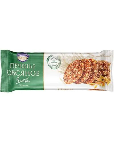 POLET OATMEAL COOKIES 5 GRAINS 250gr