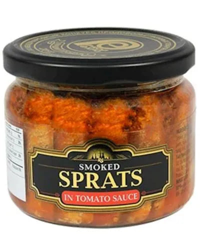 RIGA GOLD SMOKED SPRATS IN TOMATO SAUCE 250gr