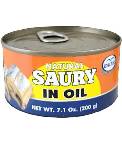 BALTIK SAURY IN OIL 200gr