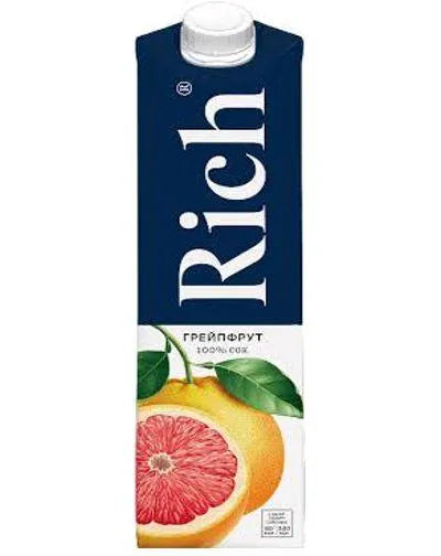 RICH GRAPEFRUIT 100% JUICE 1lt