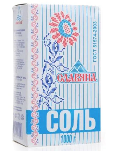 SLAVYANSKAYA COARSE ROCK SALT 1000GR