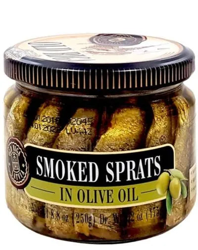 OLD RIGA SPRATS IN OLIVE OIL 250gr