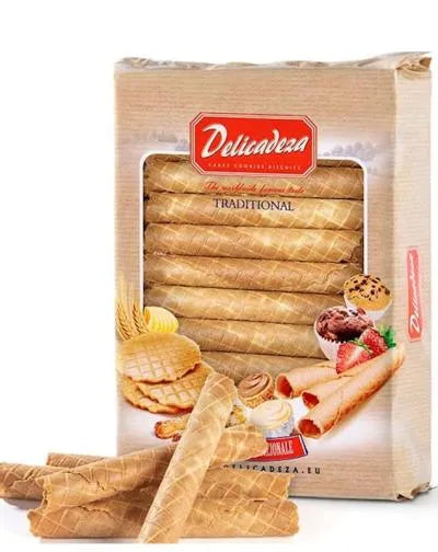 DELICADEZA WAFERS TUBULE  450gr