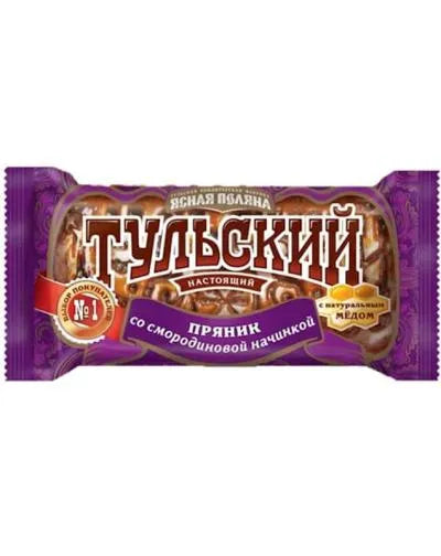 TULSKIY PRYANIK GINGERBREAD WITH BLACKCURRANT FILLING 150gr