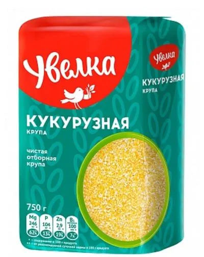 UVELKA GROUND CORN (KUKURUZNAYA) 750gr